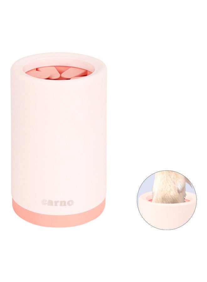 NIBEMINENT Pet Paw Cleaner Cup Orange 13.00 x 10.00 10.00cm - Image 1