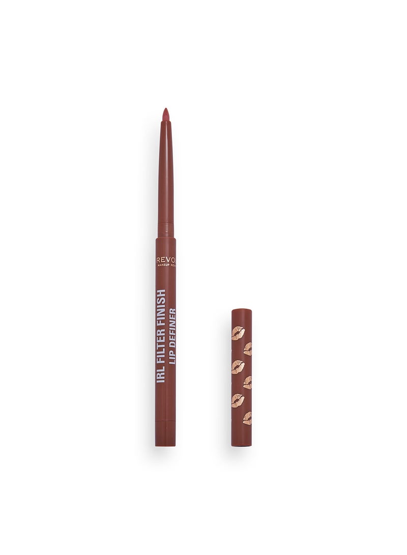 Makeup Revolution IRL Filter Finish Lip Definer Espresso Nude - Image 2