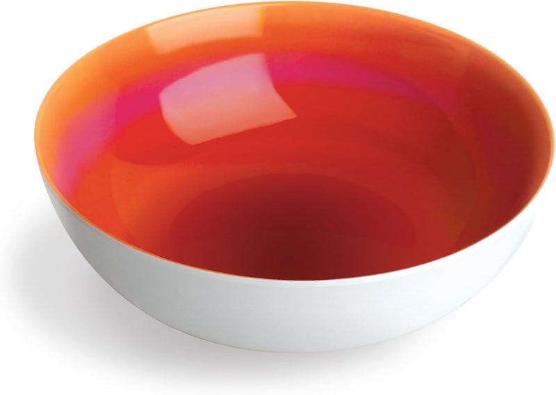 French Bull 8 Pasta Bowl  Melamine Dinnerware Pink Ombre - Image 1