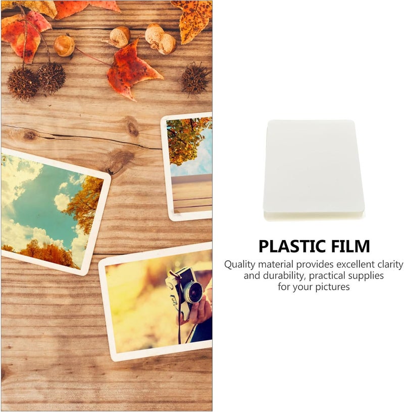 Photo Laminating Film Sheets 0.2mm Thickness 3"/4"/5" Sizes Waterproof Protective Plastic Laminating Sheets for Photos and Documents 300pcs Pack - Image 3