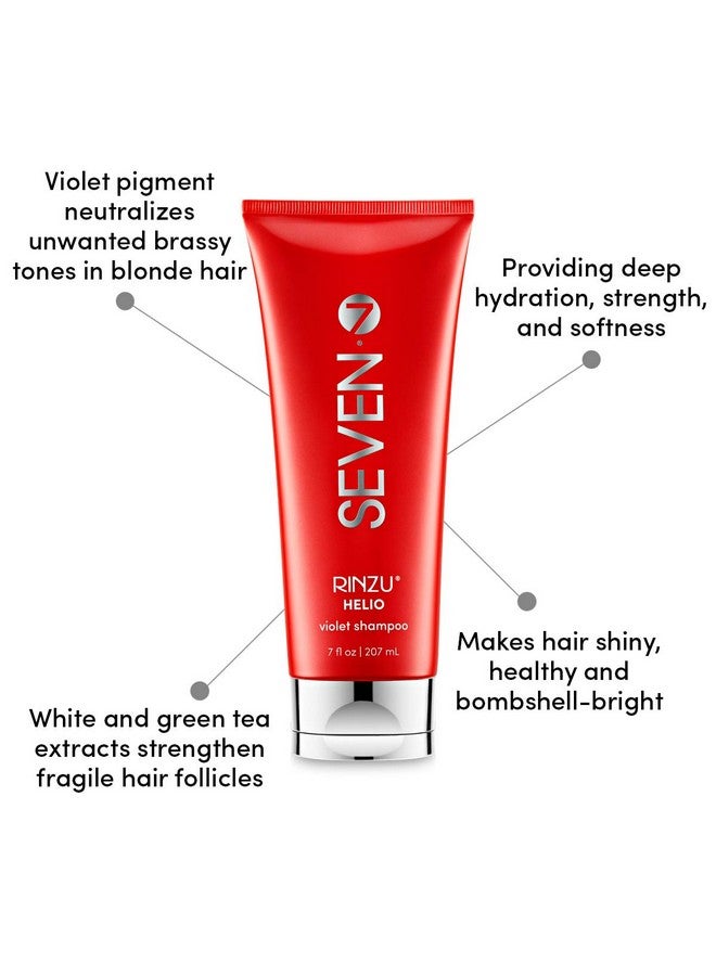 Seven Rinzu Helio Violet Shampoo 7 Fl. Oz. (Pack Of 1) - Image 4
