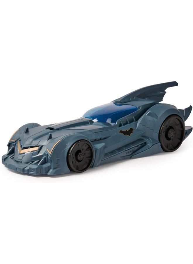 SPIN MASTER Shadow Guardian Batmobile and Batman Figure Set Grey and Black 12 Inch SDC6070521  - Image 3