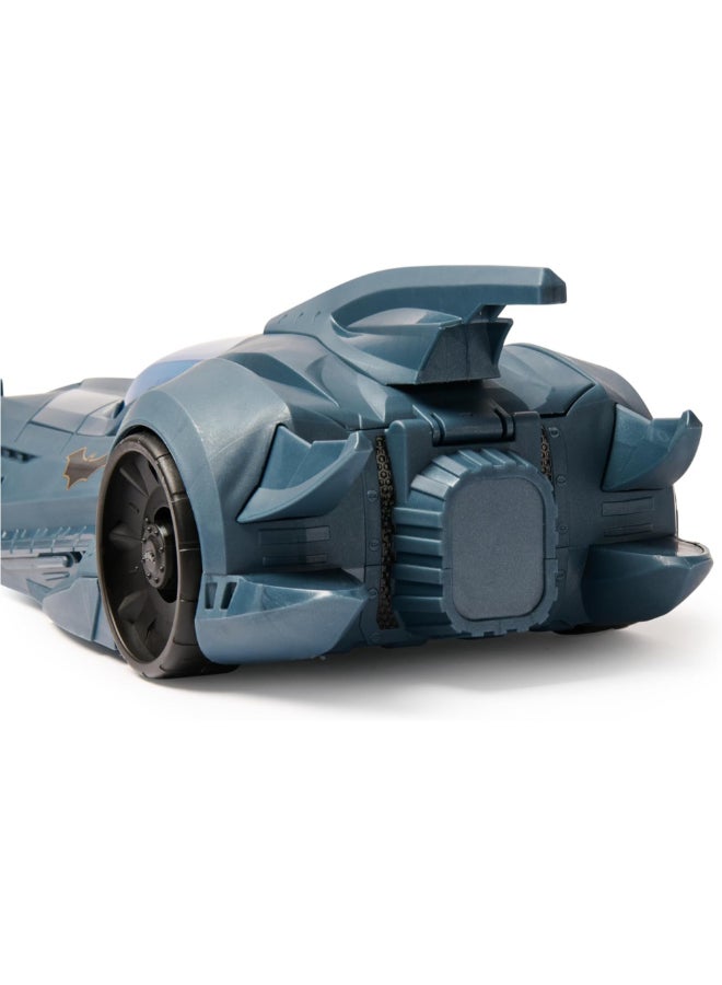 SPIN MASTER Shadow Guardian Batmobile and Batman Figure Set Grey and Black 12 Inch SDC6070521  - Image 5