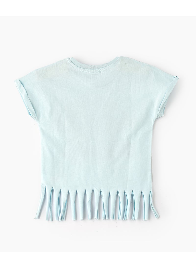 Disney Disney Tshirt for Girls | Casual Wear with Cotton Jersey Fabric | Regular Length - Image 3