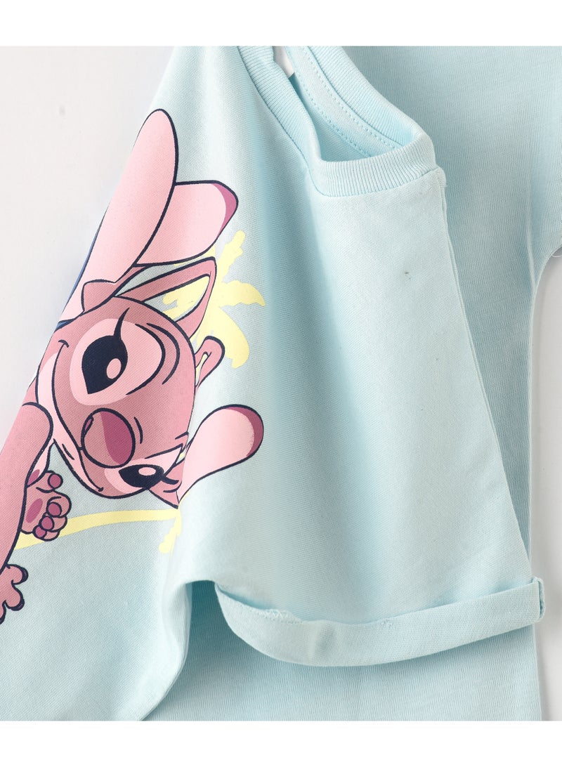 Disney Disney Tshirt for Girls | Casual Wear with Cotton Jersey Fabric | Regular Length - Image 4
