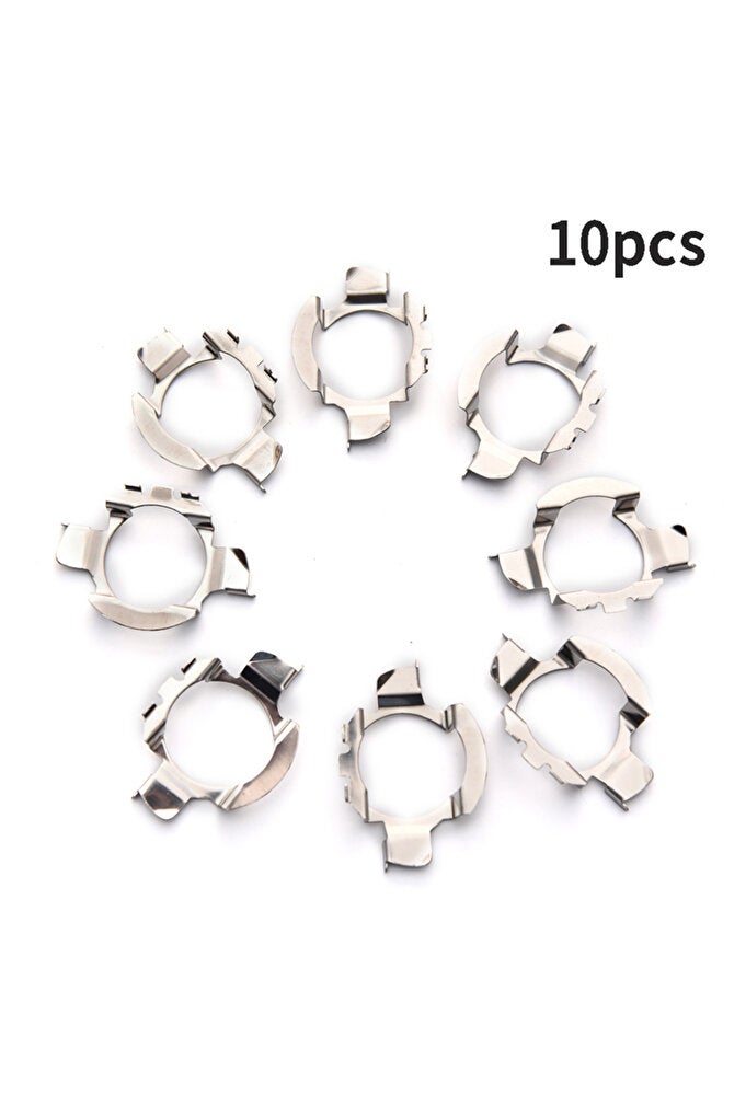 ريحني 10 قطع 10 قطع محول H7 مقبس مصباح أمامية قاعدة لمبة LED السيارة لمقاومة حرارة D101 عالية الحرارة - Image 2