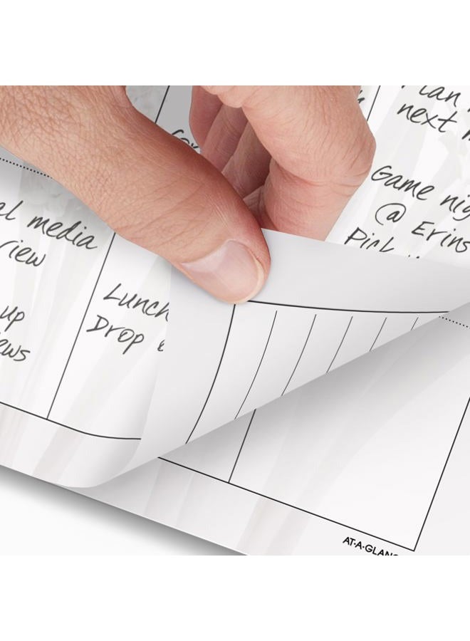 AT-A-GLANCE 2026 Planner Refill, Monthly, 5.5" x 8.5", Desk Size 4, Loose-Leaf, Unruled Blocks, Nature (061-685-26) - Image 3