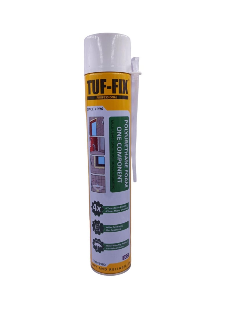 تاف-فيكس رغوة  فوم عازل موسعة من البولي يوريثان لملء الفراغات والشقوق من توف-فايكس ,  750 مللي - Image 2