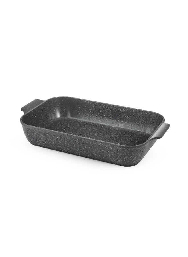Badraig Lahoya Rectangular Granite Oven Tray – Grey 31 cm 🫕✨ | 3.5L Capacity - Image 4
