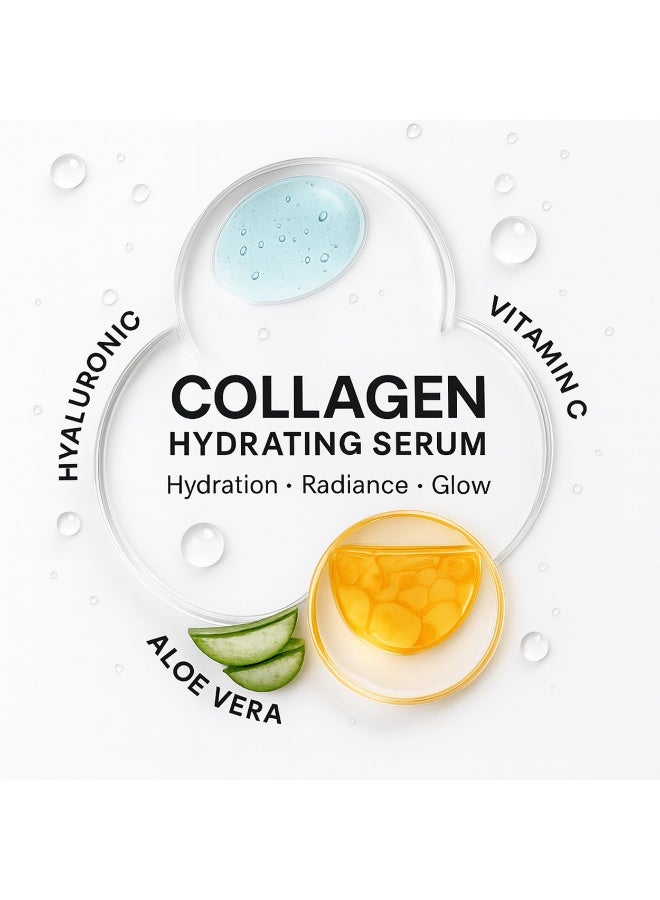 Rivaj UK RivajuK Collagen Face Serum 30ml – Anti-Aging & Firming, Lightweight Hydrating Serum for Wrinkles, Fine Lines & Glowing Skin, Suitable for All Skin Types, Collagen Booster for Women - Image 2