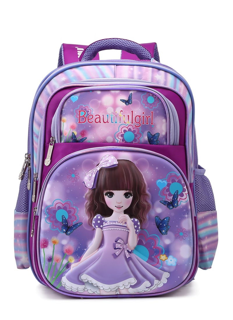 Stargold Baby Backpack For Baby Girls With Adjustable Strap For School 16 Inch - Image 5