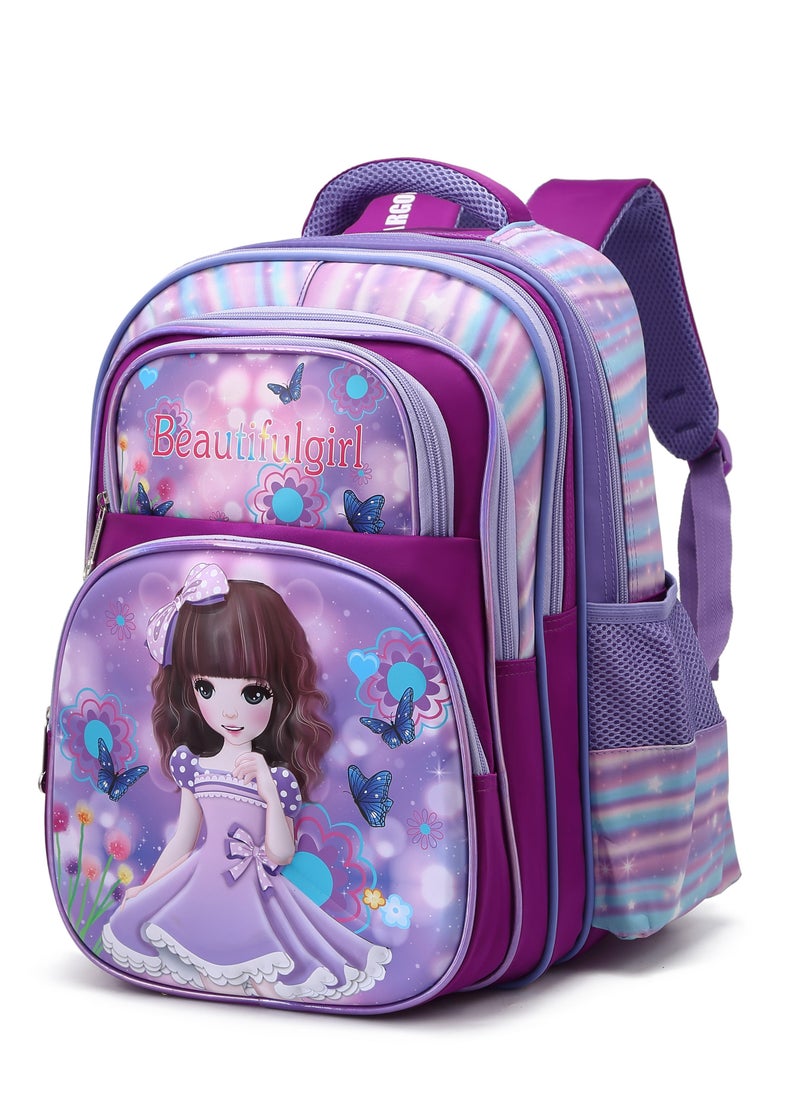 Stargold Baby Backpack For Baby Girls With Adjustable Strap For School 16 Inch - Image 2
