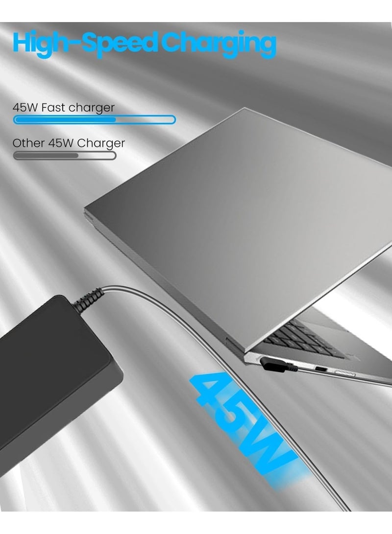 Terabyte شاحن محول 45 واط لأيسر 19 فولت 2.37 أمبير 3.0x1.1 مم لأجهزة اللابتوب أسباير 1 3 5 سلسلة A315-23-A8GY A115-32 A314-22 A514-55 A517-52 مع كابل شحن - Image 4