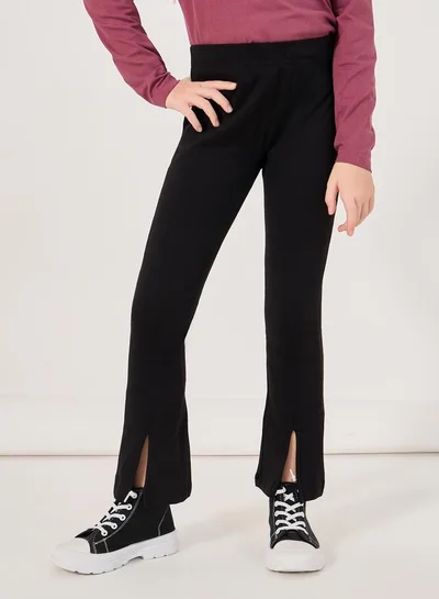 Styli Styli Front Split Detail Solid Leggings