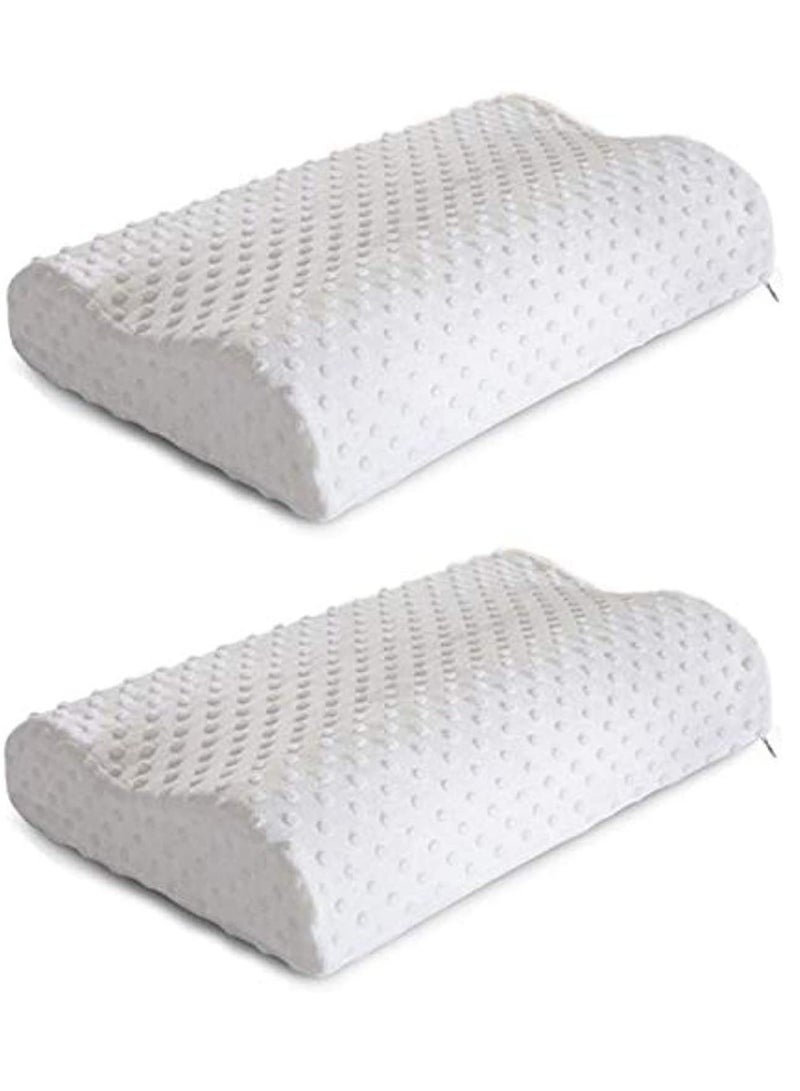 Foam Standard Medical Pillows - 2 Pieces