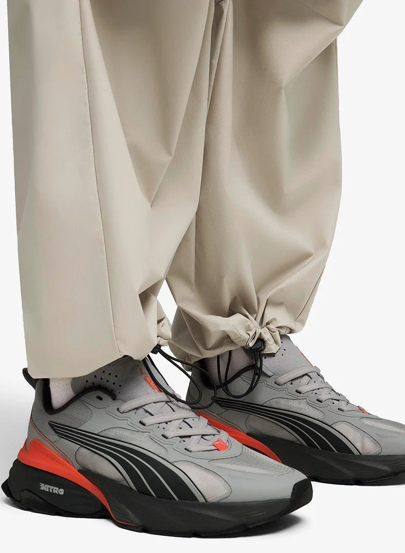 Puma Pebble Gray Tech Oversized Track Pants for Men | Best Price UAE