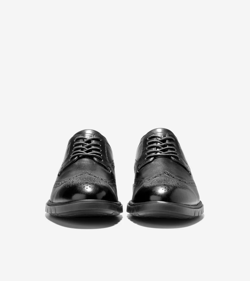COLE HAAN Men's GrandFlex Dress Wingtip Oxfords,
