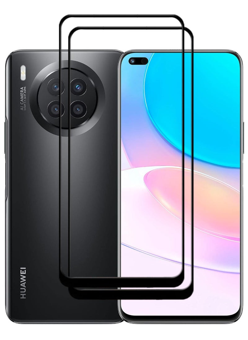 ACLIX 2 Pieces Antistatic ESD Dustproof Premium Quality High Definition Tempered Glass Screen Protector Designed For Huawei nova 8i - Image 1