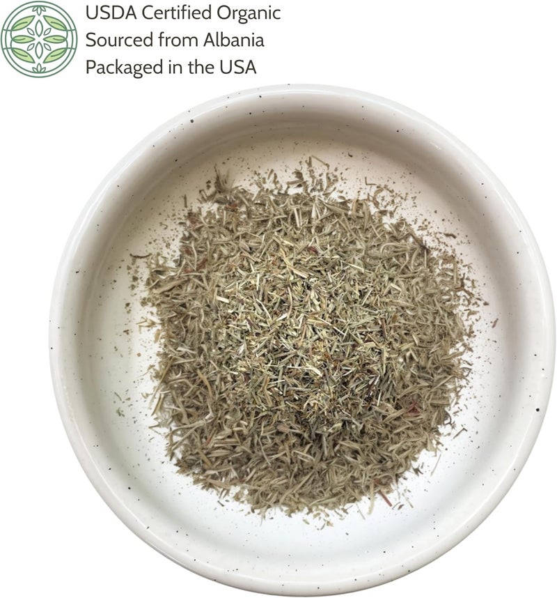 Elanen Naturals Organic Horsetail Herb 4 oz. (113g) - USDA Certified Organic Loose Leaf Tea for Hair Growth - Image 2