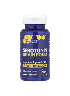 Natural Stacks Natural Stacks, Serotonin Brain Food™, 60 Vegan Capsules  - Image 1