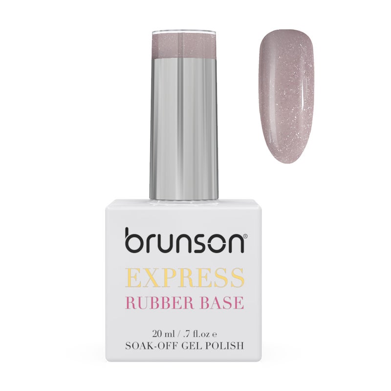 brunson TPO free Rubber Base Gel polish 20ml Soak Off Base Coat for Nail Strengthening Long Lasting Gel Polish Base for Chip Free Shine Brittle Nails UV Rubber base Russian manicure Non Yellowing salon manicure - Image 1