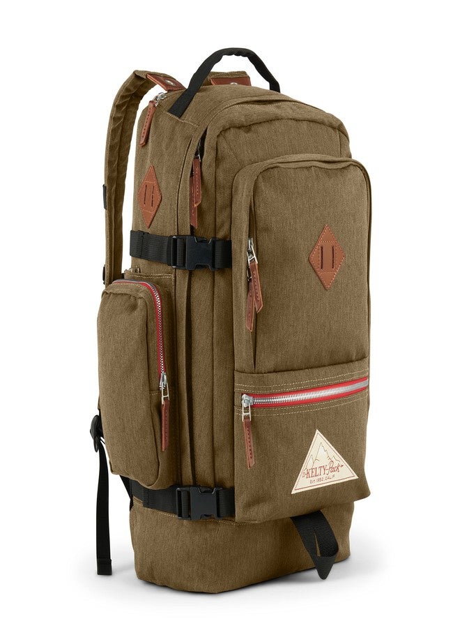 Kelty Fairbank 29L - Origins Collection Backpack, 29L Daypack with Classic Design, Padded Laptop Sleeve, Hydration Compatible, TSA Carry On Friendly, Vegan Leather Accents, 2023 (Burnt Olive) - Image 1