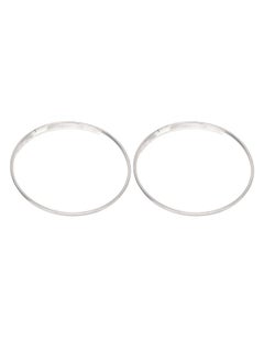 Thoraya 2Pcs Drumhead 8in Drum Head 2 Layer Polyester Film Instrument Accessory for Replacement Transparent  - Image 1