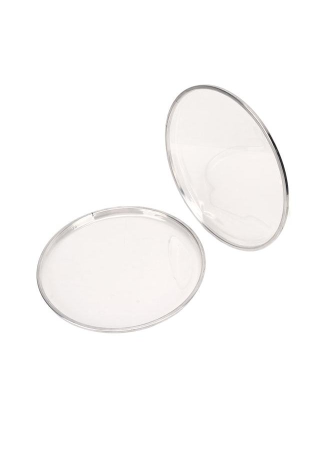 Thoraya - 2Pcs Drumhead 8in Drum Head 2 Layer Polyester Film Instrument Accessory for Replacement Transparent - Image 1