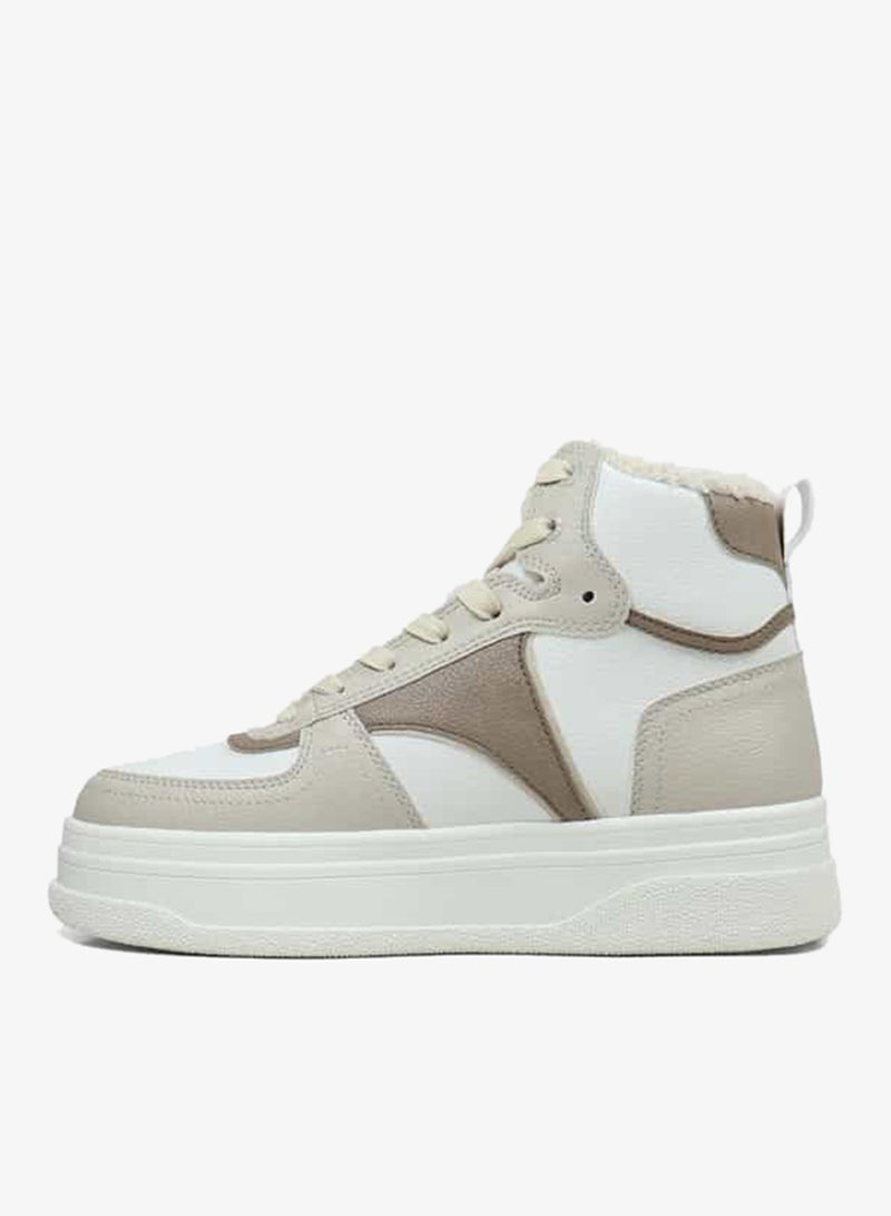 GAP Women's High Top Sneakers with Lace-Up Closure - Paradise Cup Mid W - Image 2