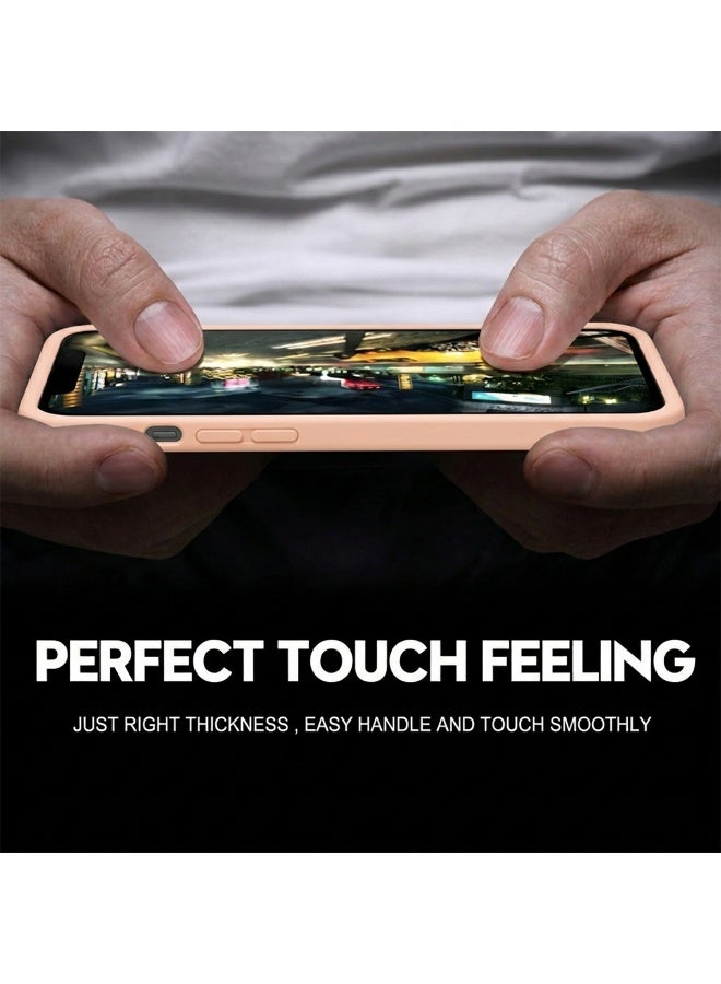 Mobcos iPhone 17 Pro Pink Elite Logo Premium Silicone Magnetic Wireless Charging Case for iPhone | Silky Soft Touch | Military-Grade Shockproof Protection | Strong Magnetic Compatibility | Luxury Slim Cover - Image 4