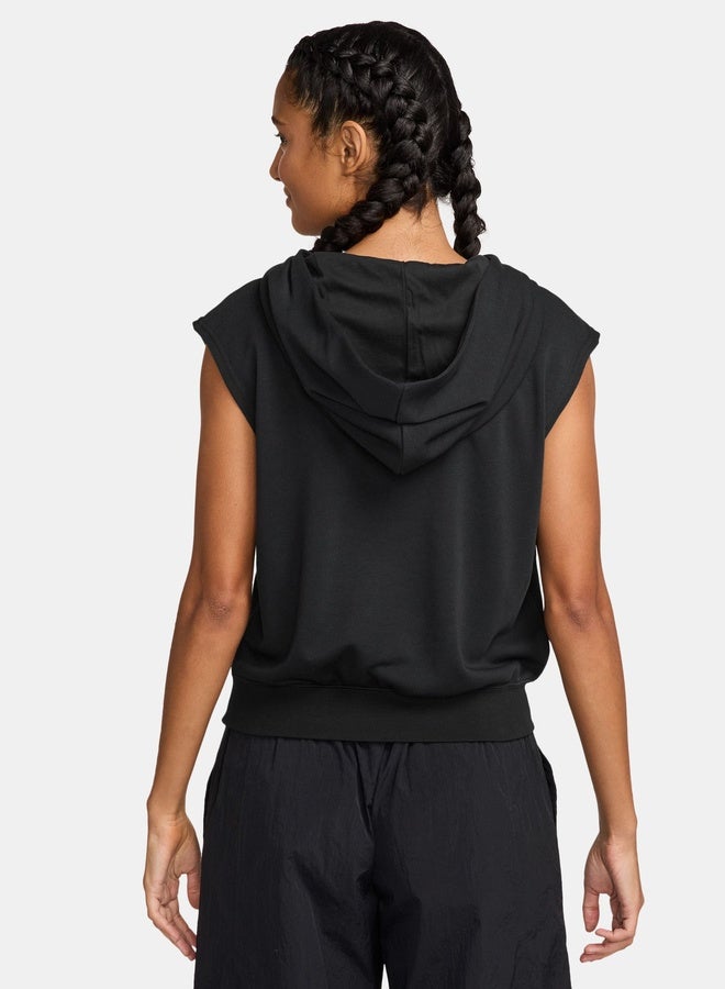Nike Women’S Nike Sportswear Nk Chill-Fit Short-Sleeve Crop Hoodie - Image 2