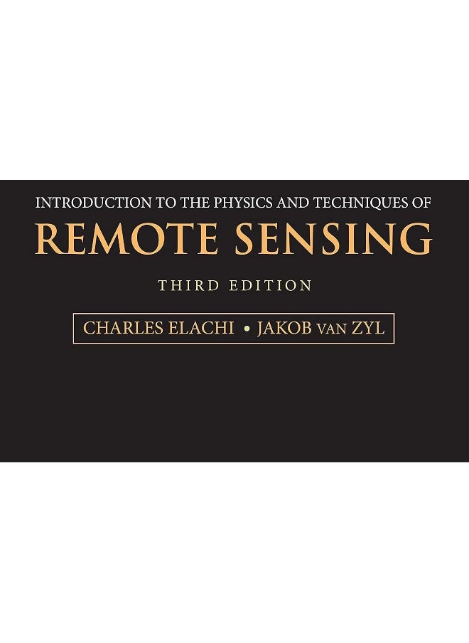 Introduction to the Physics and Techniques of Remote Sensing