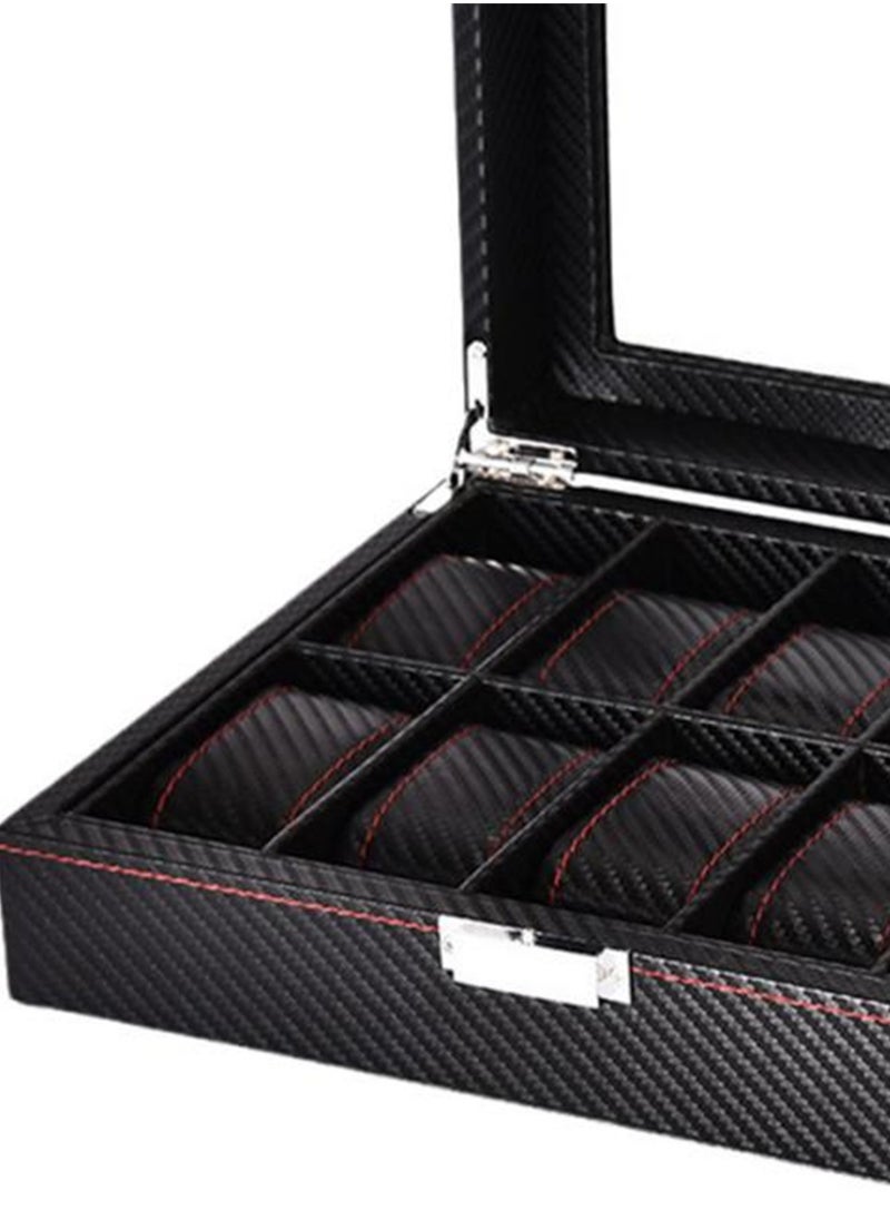 Generic - High-end watch box dust-proof watch storage box handmade large-capacity watch box - Image 1