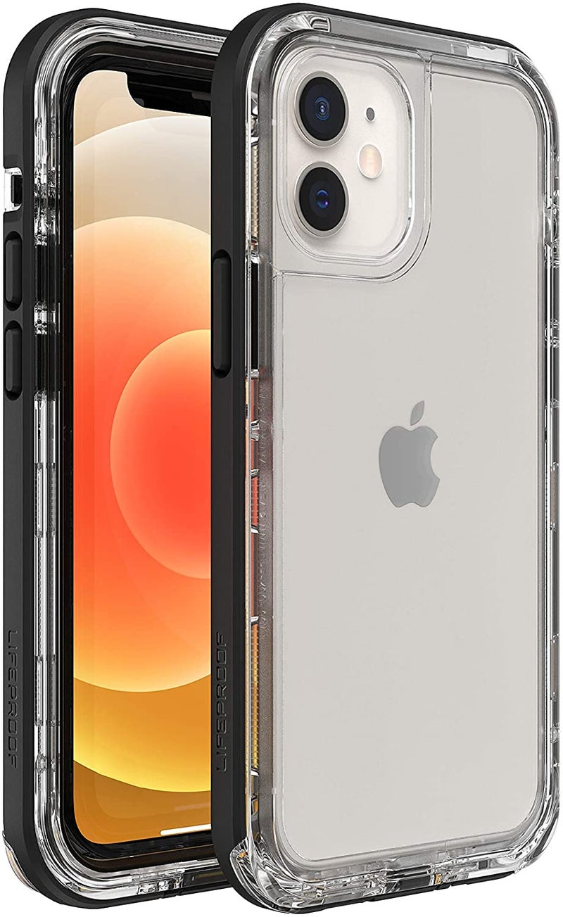 LifeProof for Apple iPhone 12 mini, Slim DropProof, DustProof and Snowproof Case, Next Series, Clear/Black - Image 3