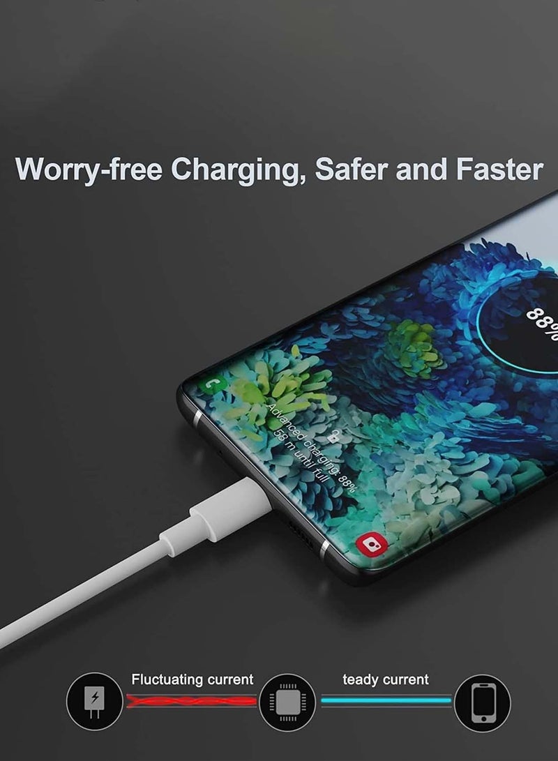 CHAPPELINE CHAPPELINE CA43 Data Cable USB to Type-C, 20CM MiniCable 65W Fast Charging Data Cable - White - Image 5