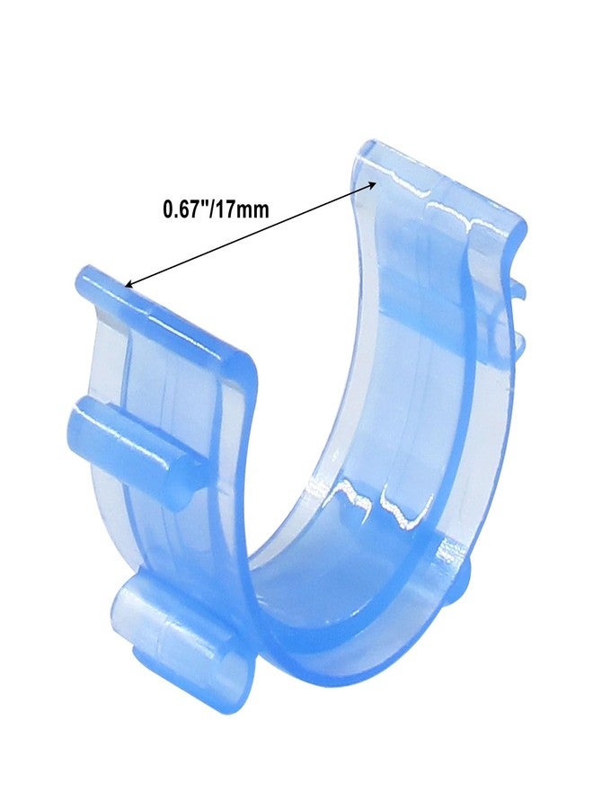BokWin 50 Pcs Plastic Bobbin Holder Clamps, Colorful Sewing Bobbin Clips Thread Clips Sewing Tool Accessory Craft DIY Embroidery - Image 2