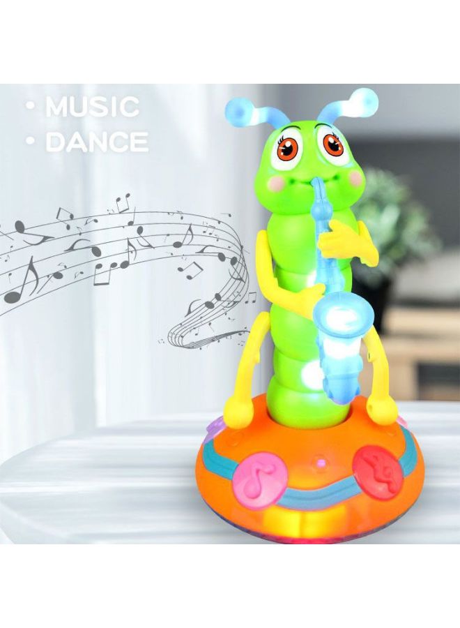 Shake The Same Electric Singing Twist Worm Children's Music Light Caterpillar Blowing Saxophone Universal Toy Cross-border-Specifications:Twist Bug + Screwdriver - Image 3
