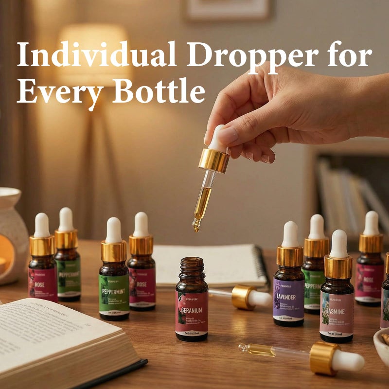 FUHITIM 90 Pcs Essential Oil Set - Essential Oils Gift Set Perfect for Diffuser, Massage,Soap, Candle Bath Bombs Making, 90x5 ML - Image 4