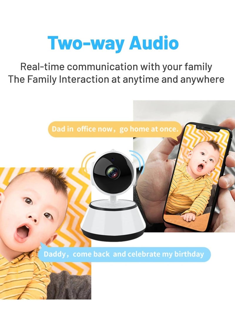 ELTRAZONE Indoor Surveillance Camera – 24/7 Monitoring with V380 PRO Baby Monitor, Night Vision, 2-Way Talk, Secure Storage & App Control - Image 2