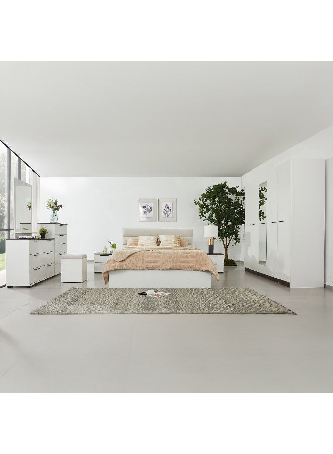 Home Box مجموعة غرفة نوم ملكية هيدروليكية من 6 قطع - 160x200 سم - Image 1