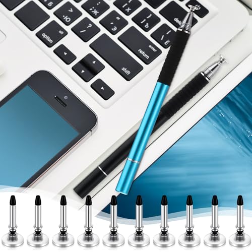 Yexiya 36 Pieces Stylus Pen Tips Replacement Tips Only High Precision Replaceable Stylus Pen Disc Tops Universal Round Shape Penpoint for Touch Screen Devices Daily Using Supplies - Image 4