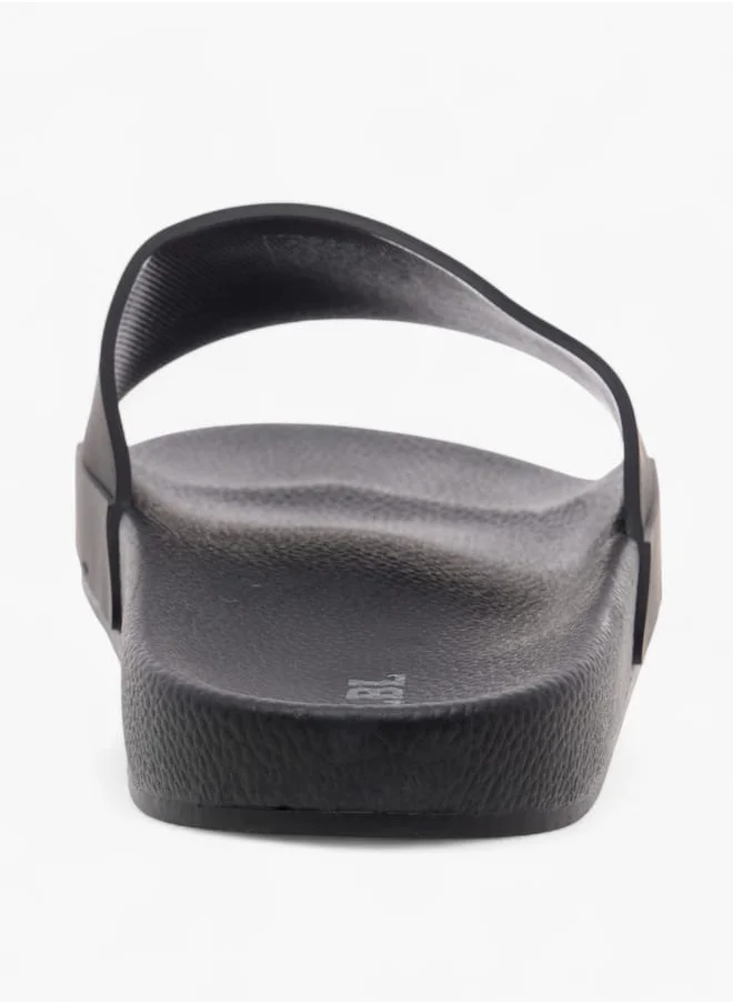 LBL by Shoexpress Men Textured Slip-On Slides