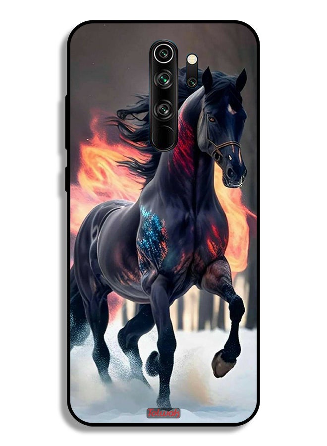 Tolwak Xiaomi Redmi Note 8 Pro Protective Case Cover Horse Hd - Image 2