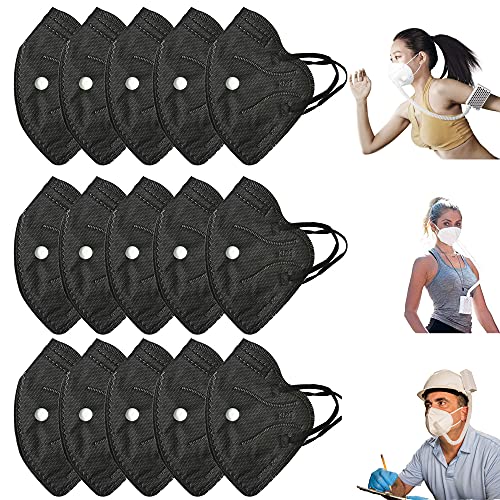 Rsenr BROAD Rsenr AirPro Mask Filter - 15PCS, Black, Compatible with AirPro Electrical Air Respirator - Image 1