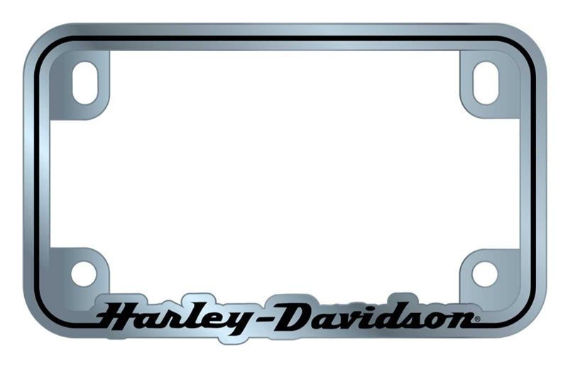 CHROMA CG42901 Harley-Davidson Script Chrome Motorcycle Frame - Image 3
