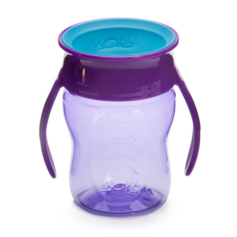 Wow Cup for Baby 360 Trainer Sippy Cup Purple 7 oz 207 ml