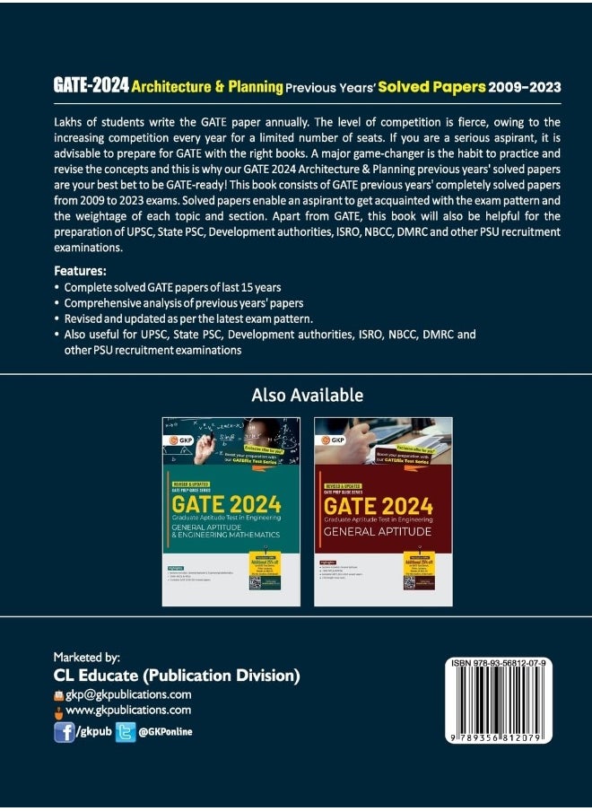 GATE 2024 Architecture & Planning - Previous Years Solved Papers 2009-2023  - Image 3