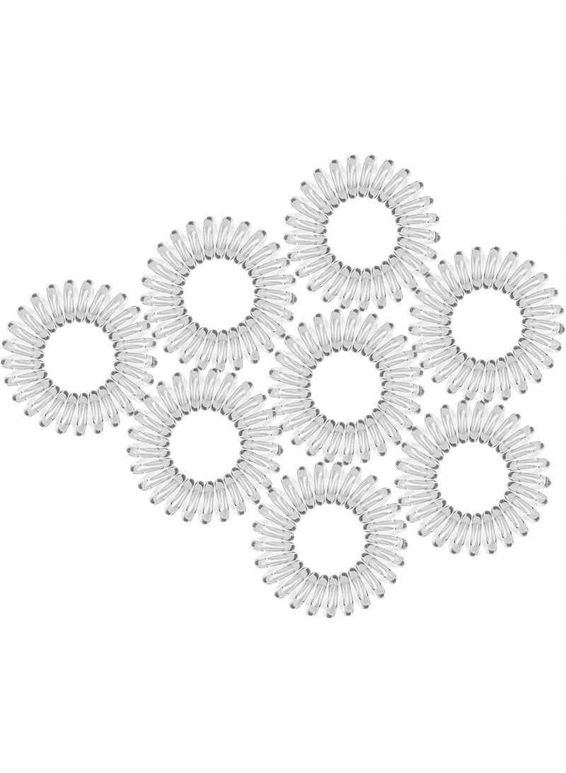 إسكدنيا 8-Piece Spiral Hair Ties Set - Image 2