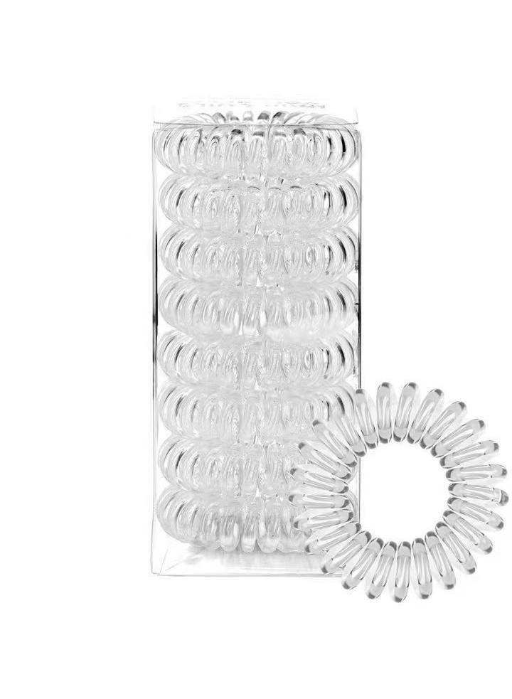 إسكدنيا 8-Piece Spiral Hair Ties Set - Image 1