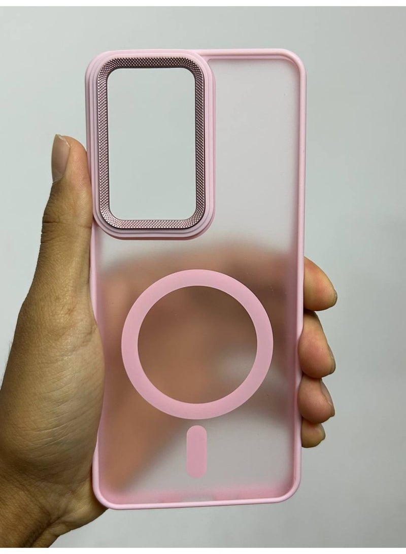 جراب خلفي مصنوع من البلاستيك علي شكل ماك سيف متوافق مع هاتف سامسونج A56 - Image 1